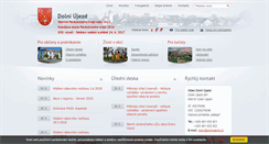 Desktop Screenshot of dolniujezd.cz